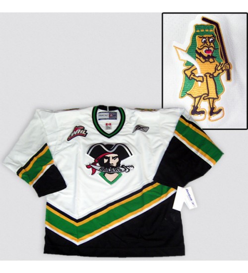 Custom WHL Prince Albert Raiders Home Premier Hockey Jersey White